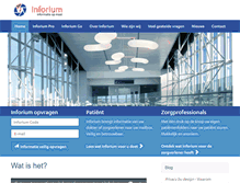 Tablet Screenshot of inforium.nl